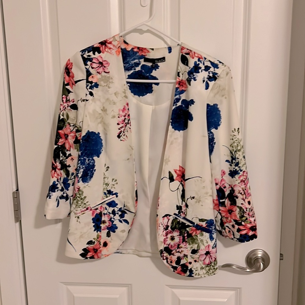 RO&DE floral blazer